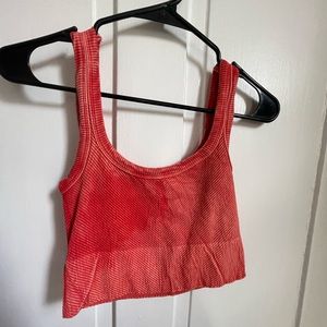 Ribbed sports bra